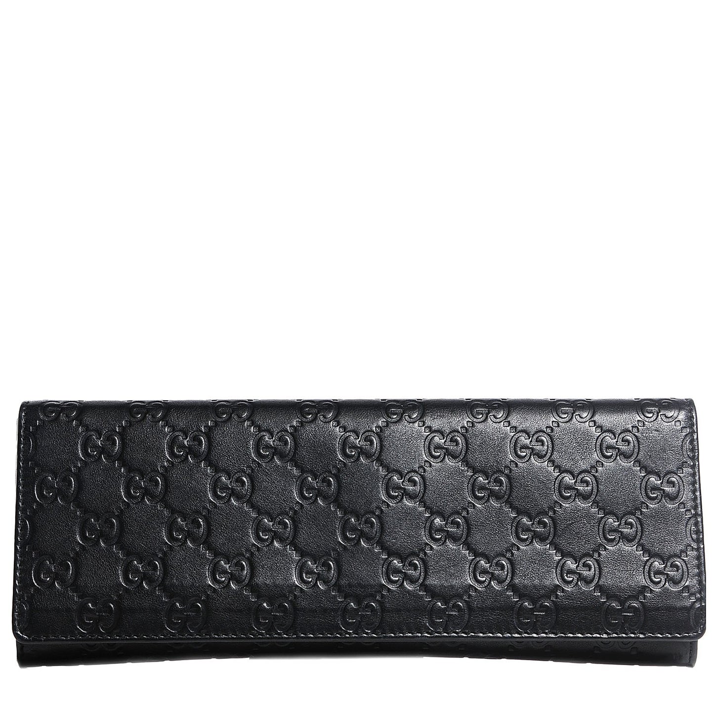 Guccissima Small Broadway Clutch Black