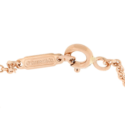 Tiffany 18K Rose Gold T Double Chain Bracelet 3 of 5