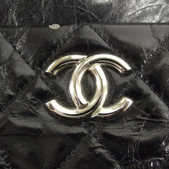 Chanel Glazed Calfskin New Portobello Tote Black 11 of 13