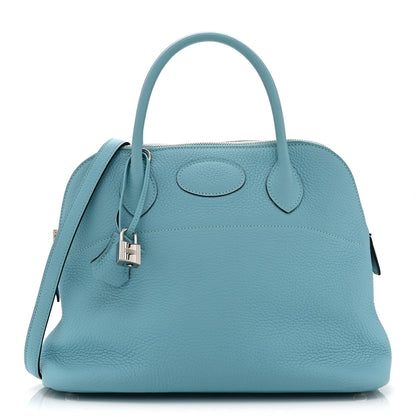 Hermes Taurillon Clemence Bolide 31 Bleu Atoll 1 of 10