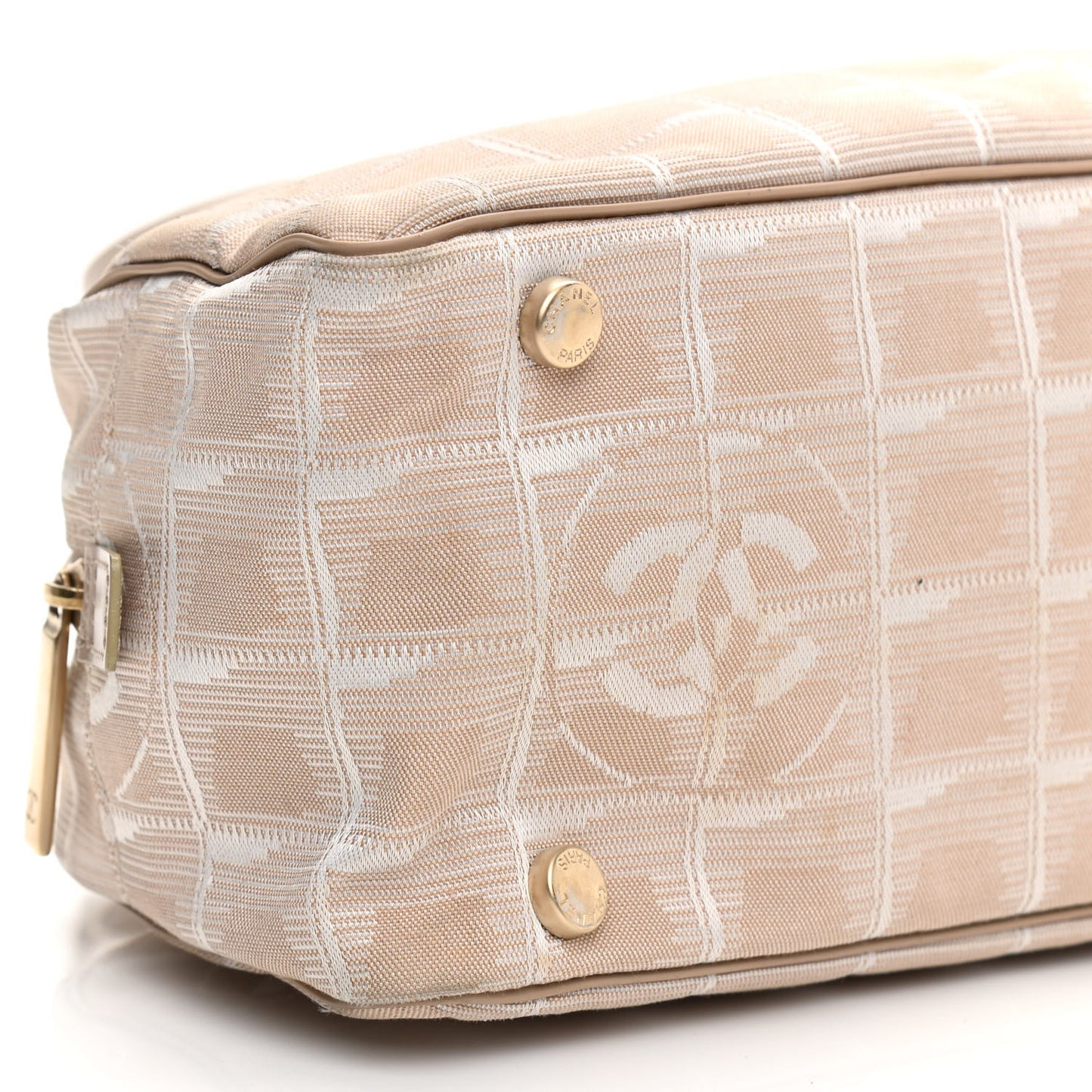 Nylon Travel Bowler Beige