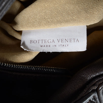 Bottega Veneta Nappa Intrecciato Ball Hobo Ebano 8 of 9