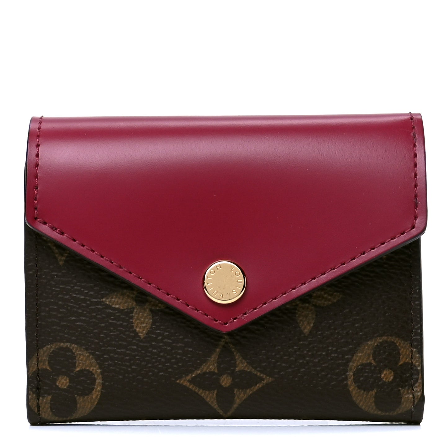 Monogram Zoe Wallet Fuchsia