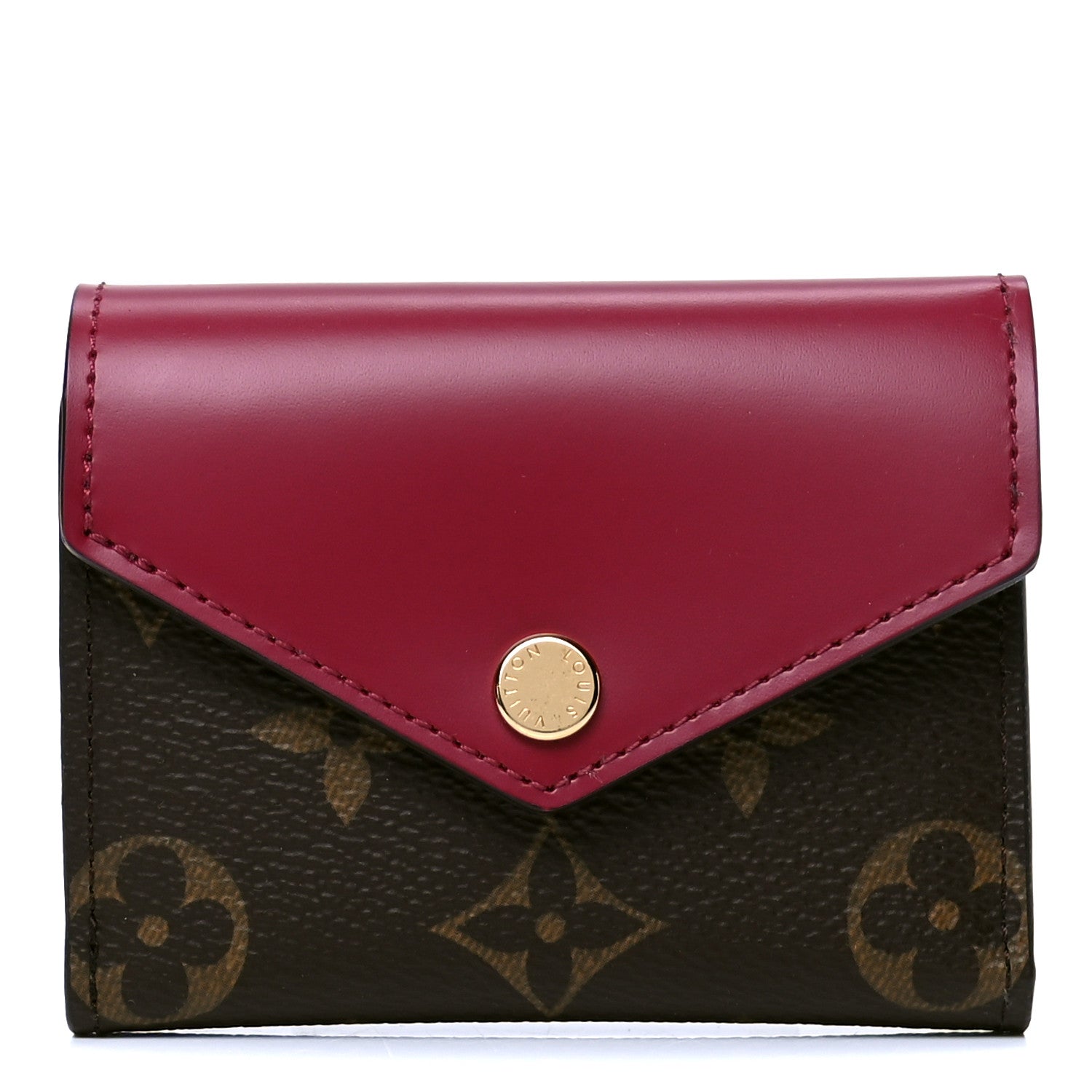 Louis Vuitton Monogram Zoe Wallet Fuchsia 1 of 4