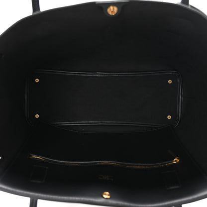 Balenciaga Smooth Calfskin Medium Bel Tote Bag Black 5 of 9