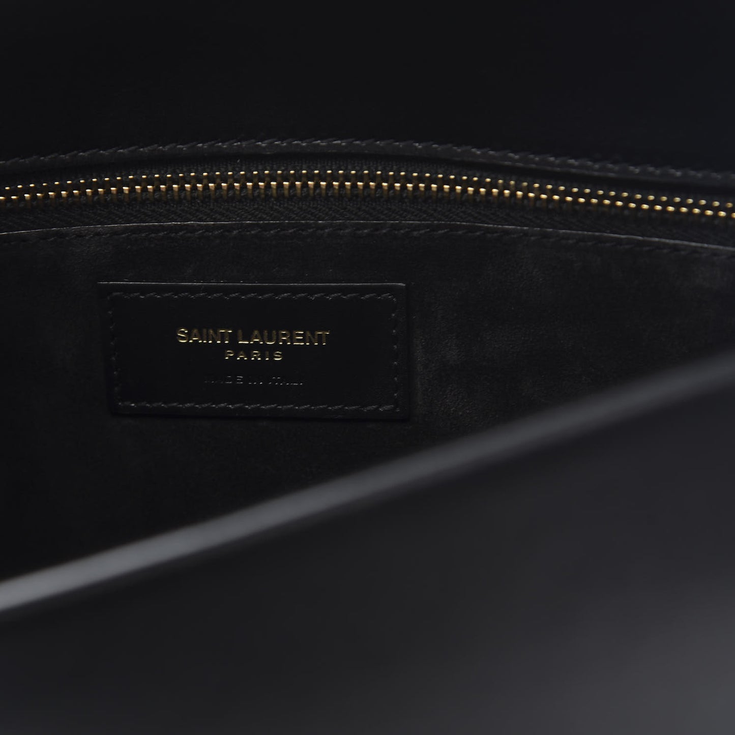 Smooth Calfskin Carre Satchel Black