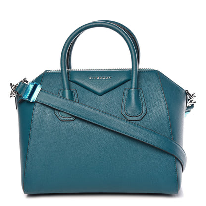 Givenchy Sugar Goatskin Small Antigona Ocean Blue 1 of 10