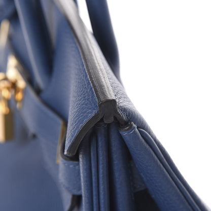 Hermes Togo Birkin 35 Deep Bleu 10 of 12