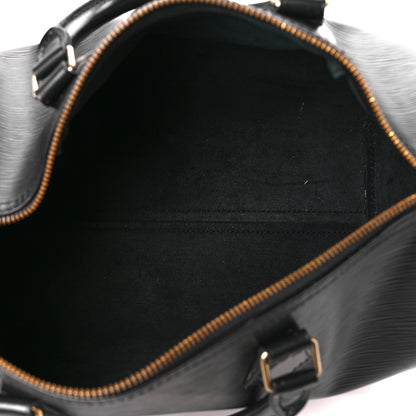 Louis Vuitton Epi Speedy 30 Black 5 of 13