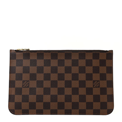 Louis Vuitton Damier Ebene Neverfull MM GM Pochette 1 of 8