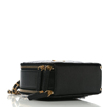 Chanel Caviar Quilted Small Pick Me Up Vanity Case Black 4 of 11