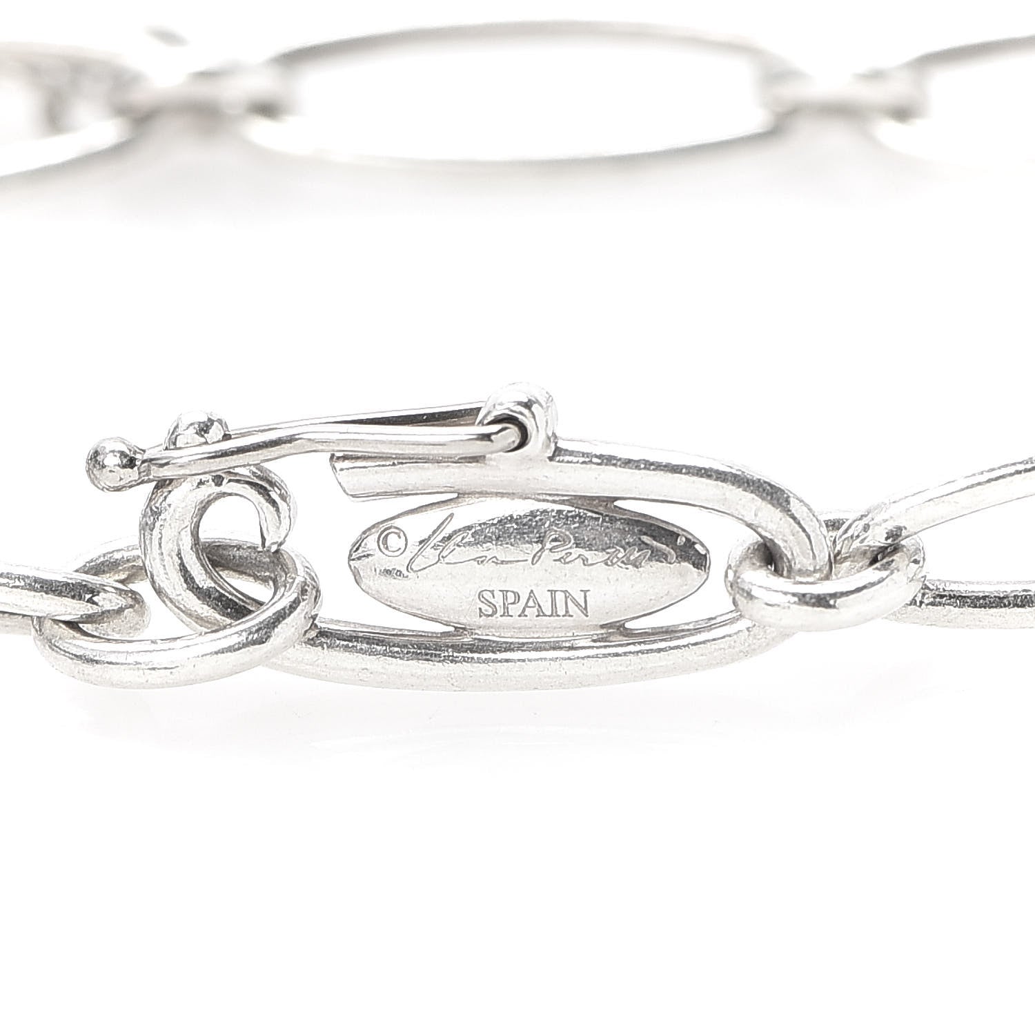 Tiffany Sterling Silver Elsa Peretti Five Charm Bracelet 5 of 5