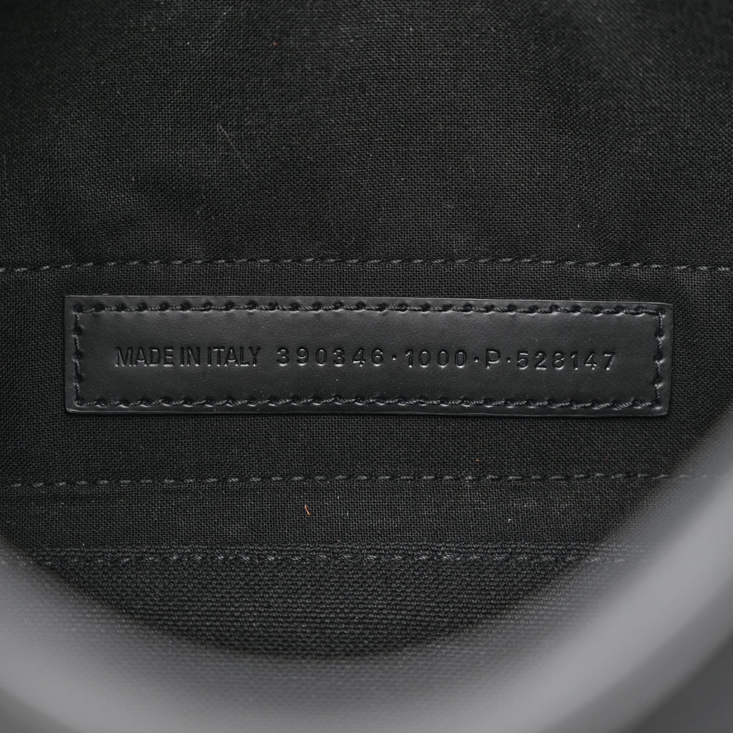 Cotton Canvas Calfskin Navy Cabas XS Black