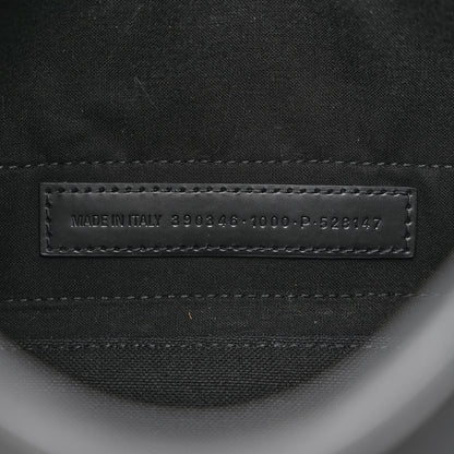 Balenciaga Cotton Canvas Calfskin Navy Cabas XS Black 9 of 12