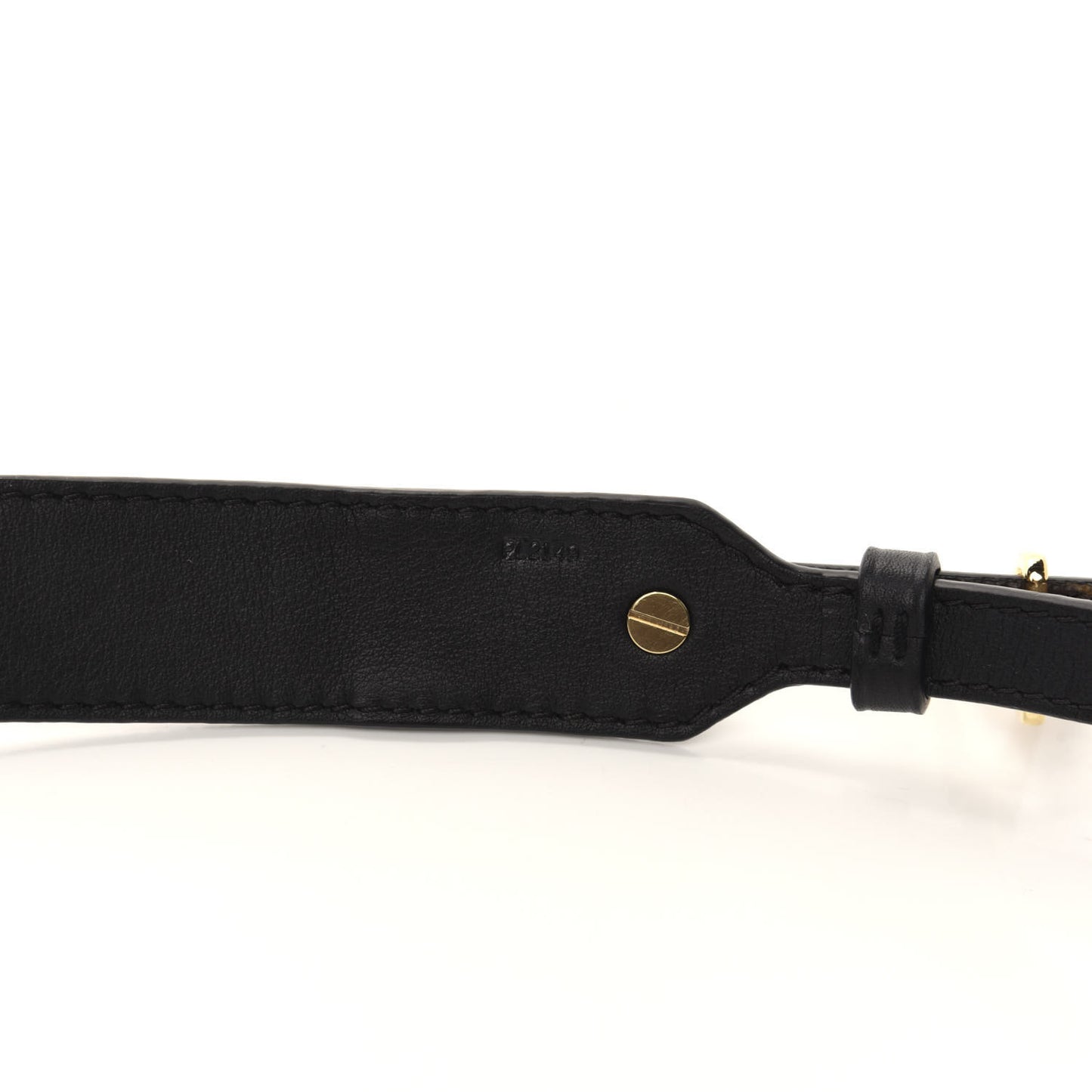 Monogram Bandouliere Shoulder Strap XL Black