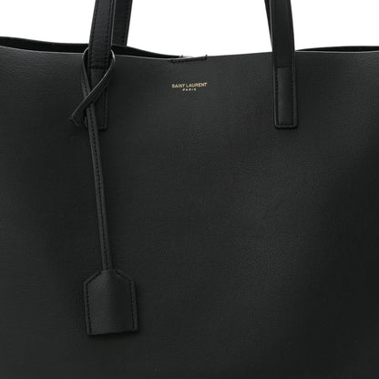Saint Laurent Calfskin Large Shopping Tote Black 9 of 11
