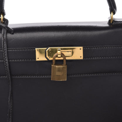 Hermes Box Kelly Sellier 28 Black 14 of 14