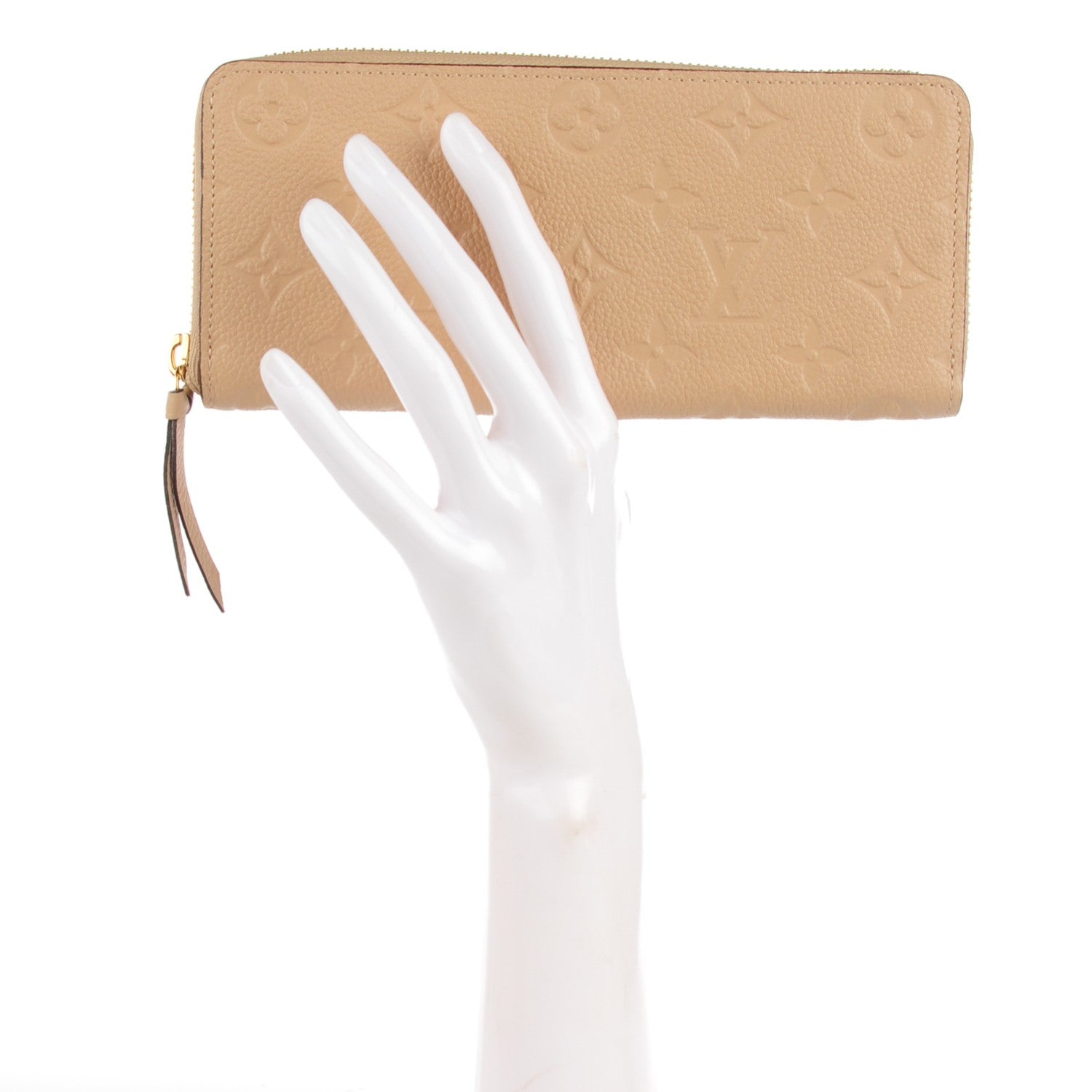 Louis Vuitton Empreinte Clemence Wallet Dune 2 of 7