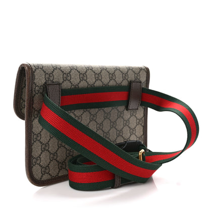 Gucci GG Supreme Monogram Neo Vintage Web Belt Bag Brown 3 of 9