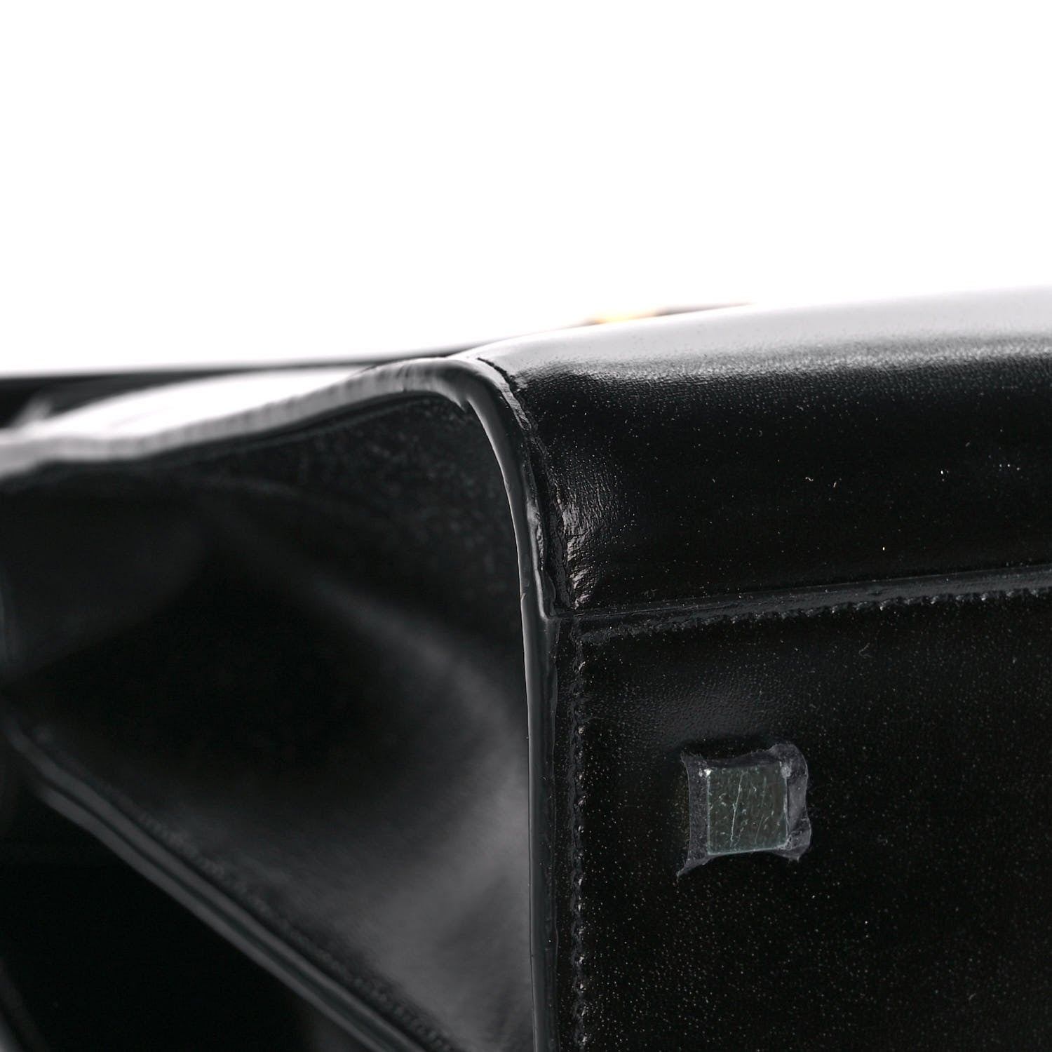 Saint Laurent Shiny Calfskin Large Uptown Tote Black 12 of 15