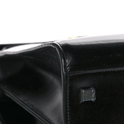 Saint Laurent Shiny Calfskin Large Uptown Tote Black 12 of 15