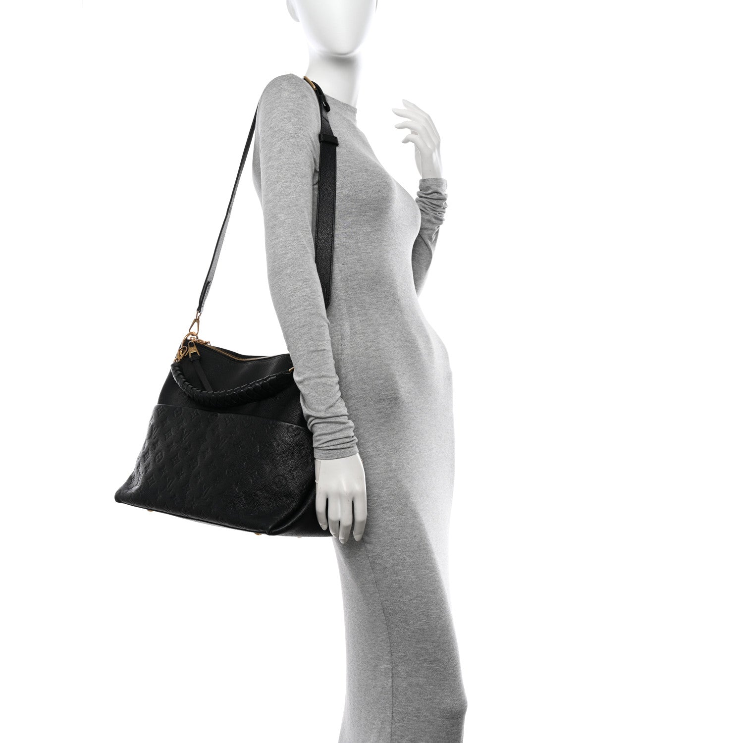 Louis Vuitton Empreinte Maida Hobo Black 2 of 13