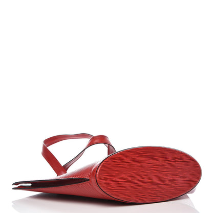 Louis Vuitton Epi Saint Jacques PM Castillan Red 4 of 12