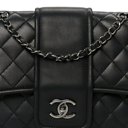 Chanel Lambskin Quilted Elementary Chic Flap Black 9 of 11