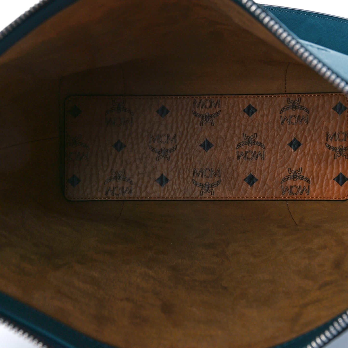 Calfskin Ottomar Monogram Medium Klara Hobo Teal