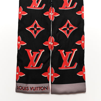 Louis Vuitton Silk Monogram Escale Perfect Match Bandeau Navy Blue 2 of 3