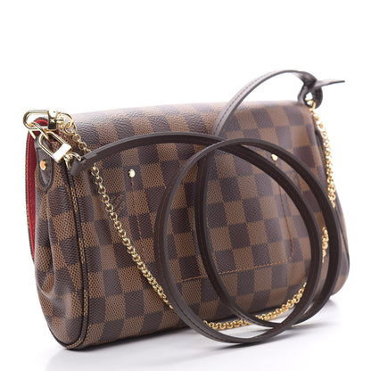 Louis Vuitton Damier Ebene Favorite MM 3 of 12