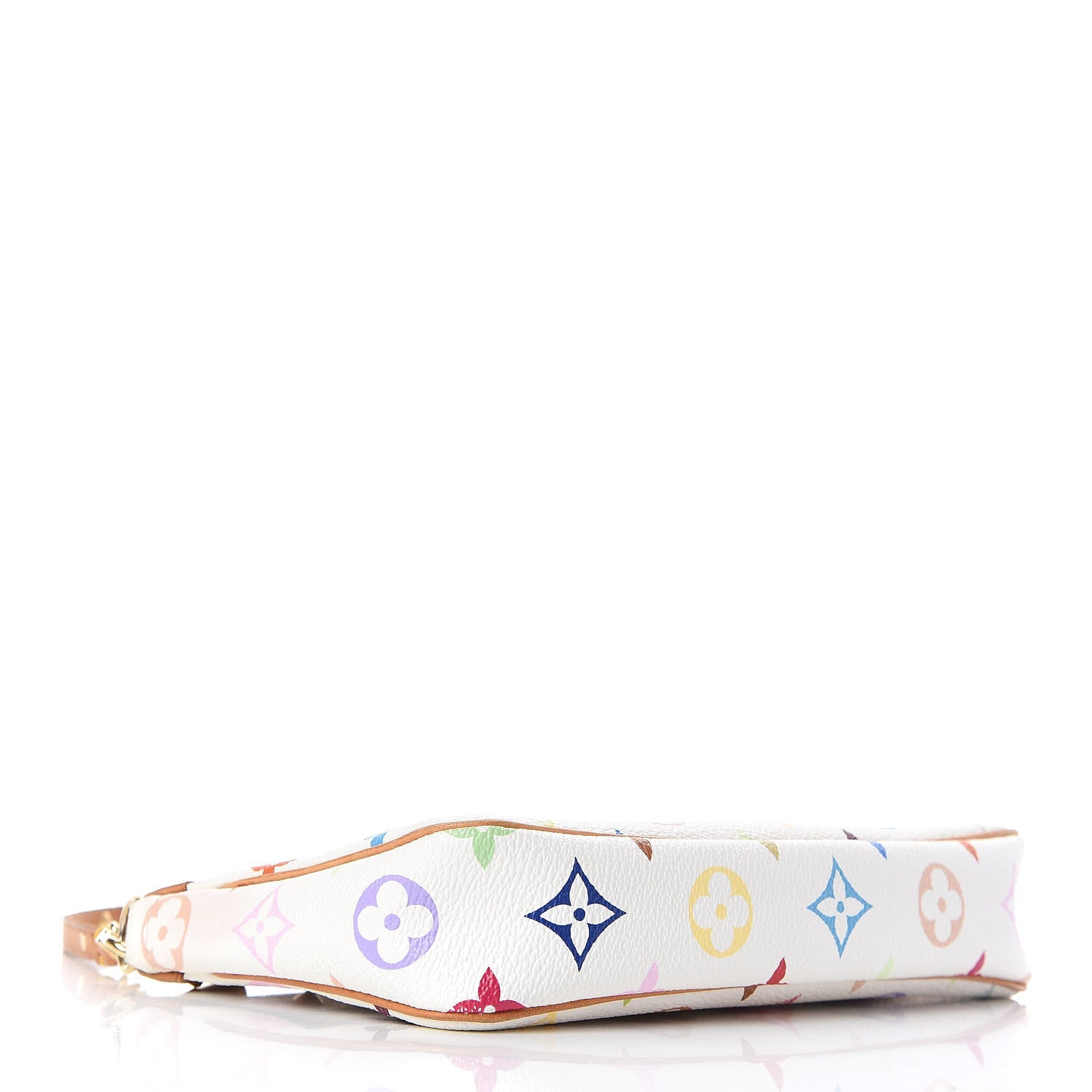 Louis Vuitton Monogram Multicolor Pochette Accessories White 4 of 11