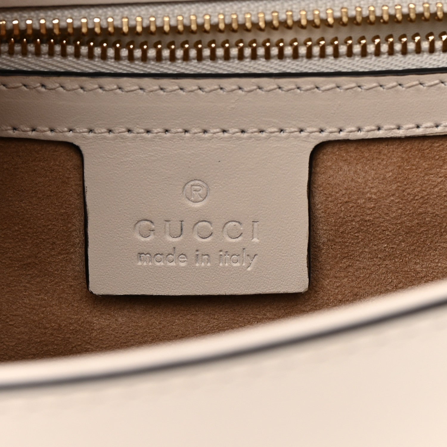 Gucci Calfskin Small Sylvie Shoulder Bag Off White 6 of 15