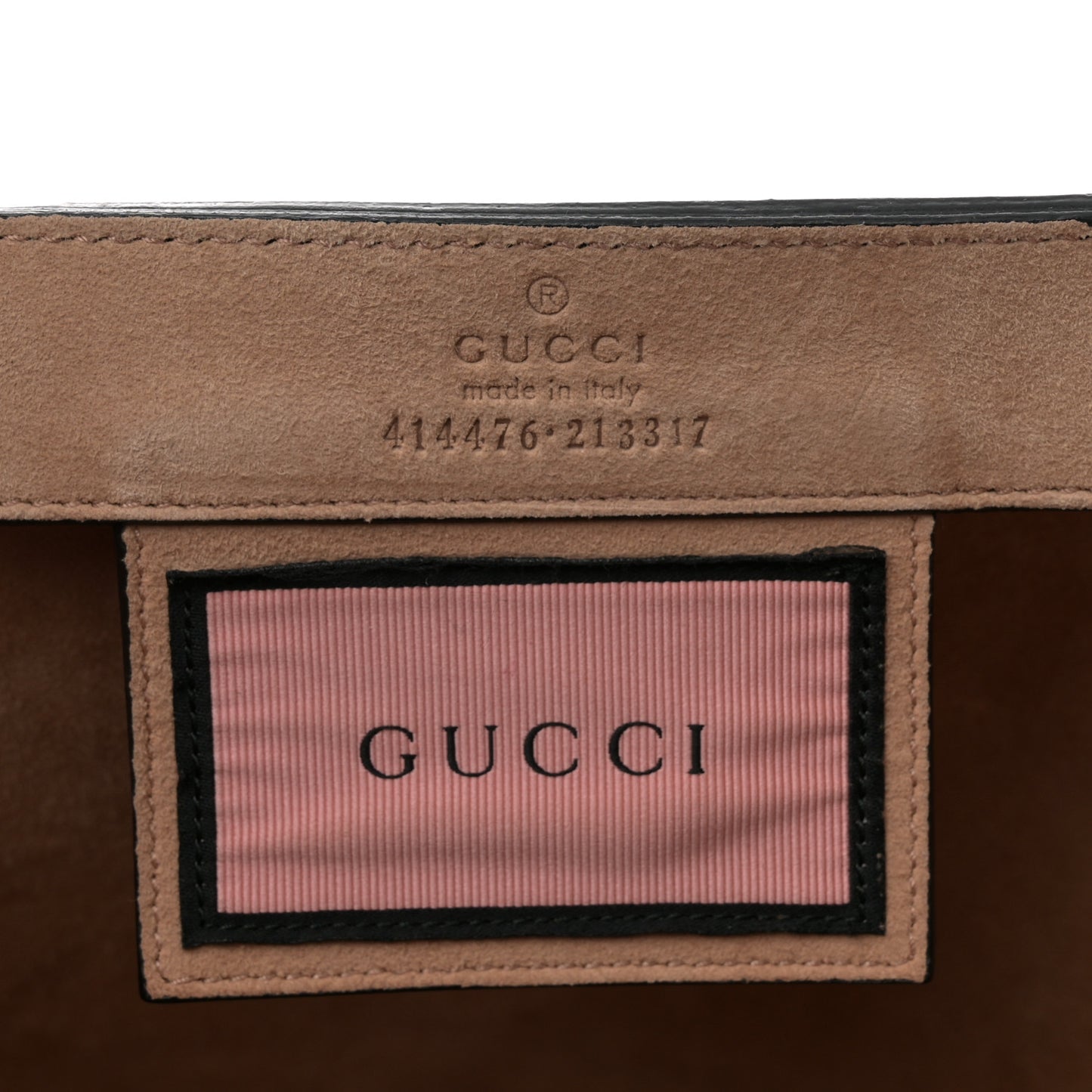 Calfskin GucciGhost Real Medium XL Tote Black Yellow