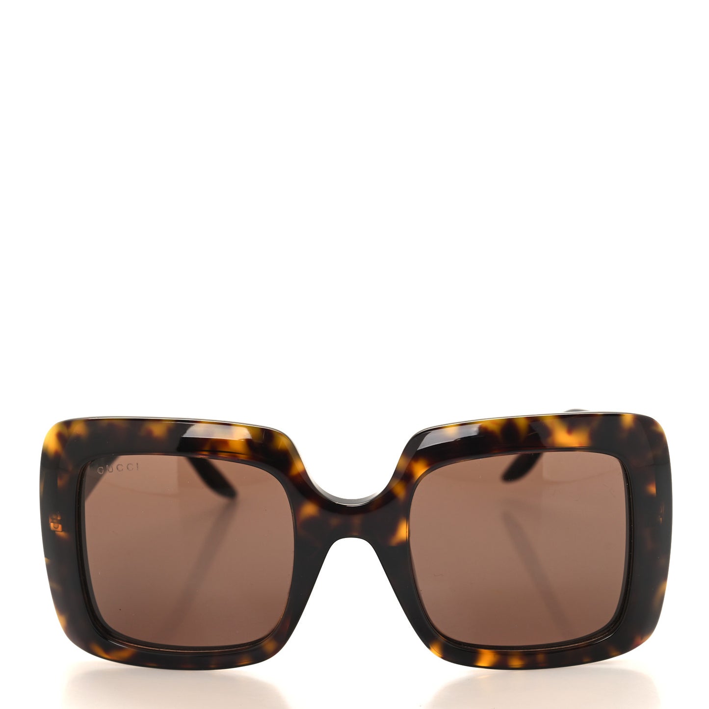Acetate Square Frame Sunglasses GG0896S Tortoise