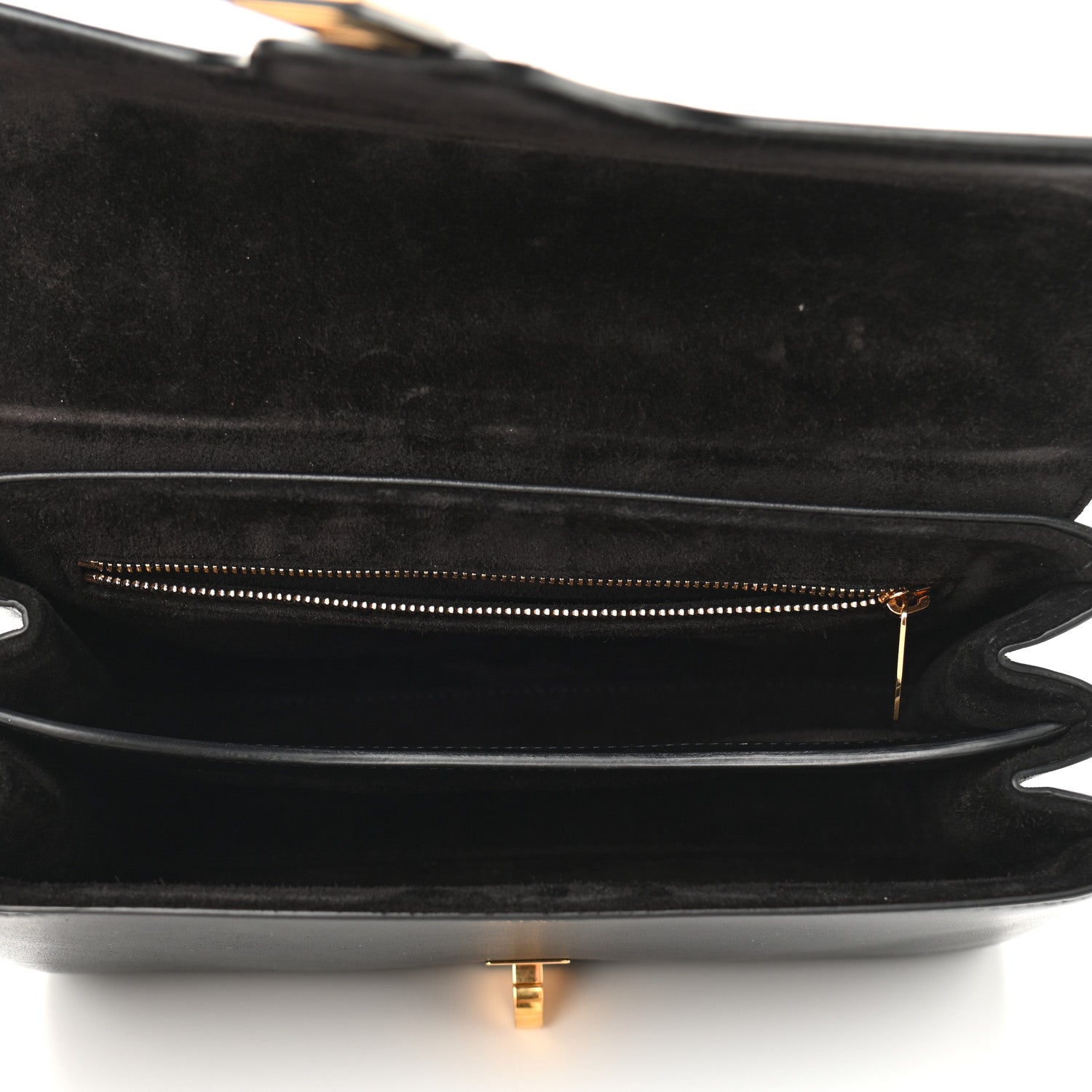Celine Smooth Calfskin Teen 16 Crossbody Bag Black 5 of 9