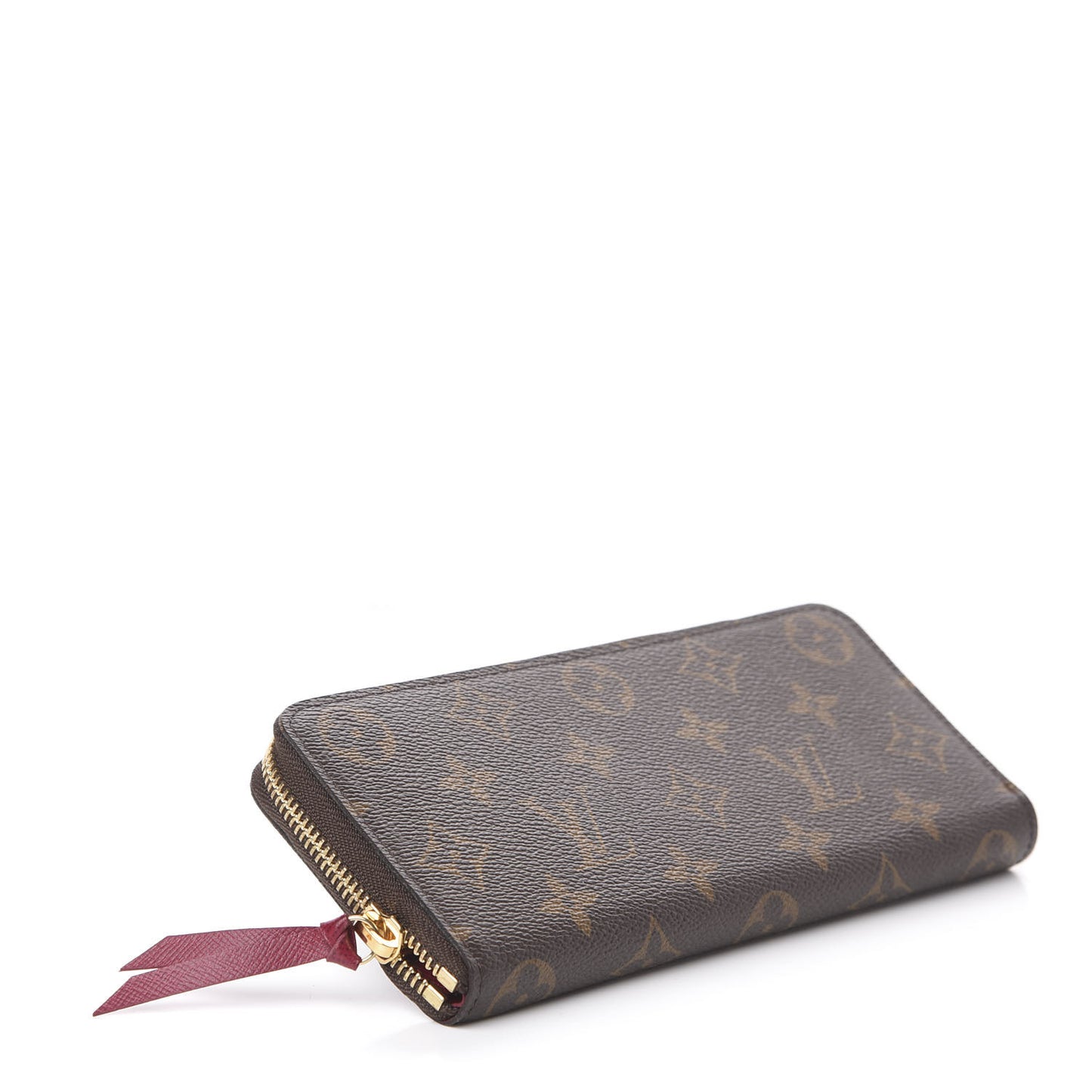 Monogram Clemence Wallet Fuchsia