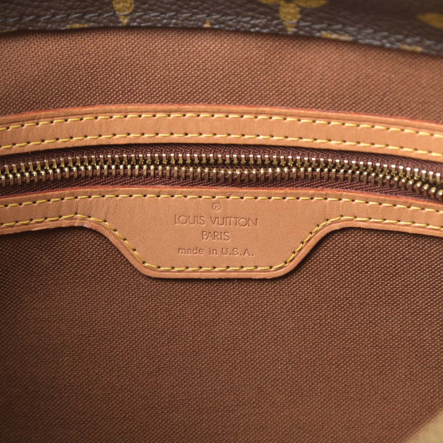 Louis Vuitton Monogram Cabas Piano 6 of 17
