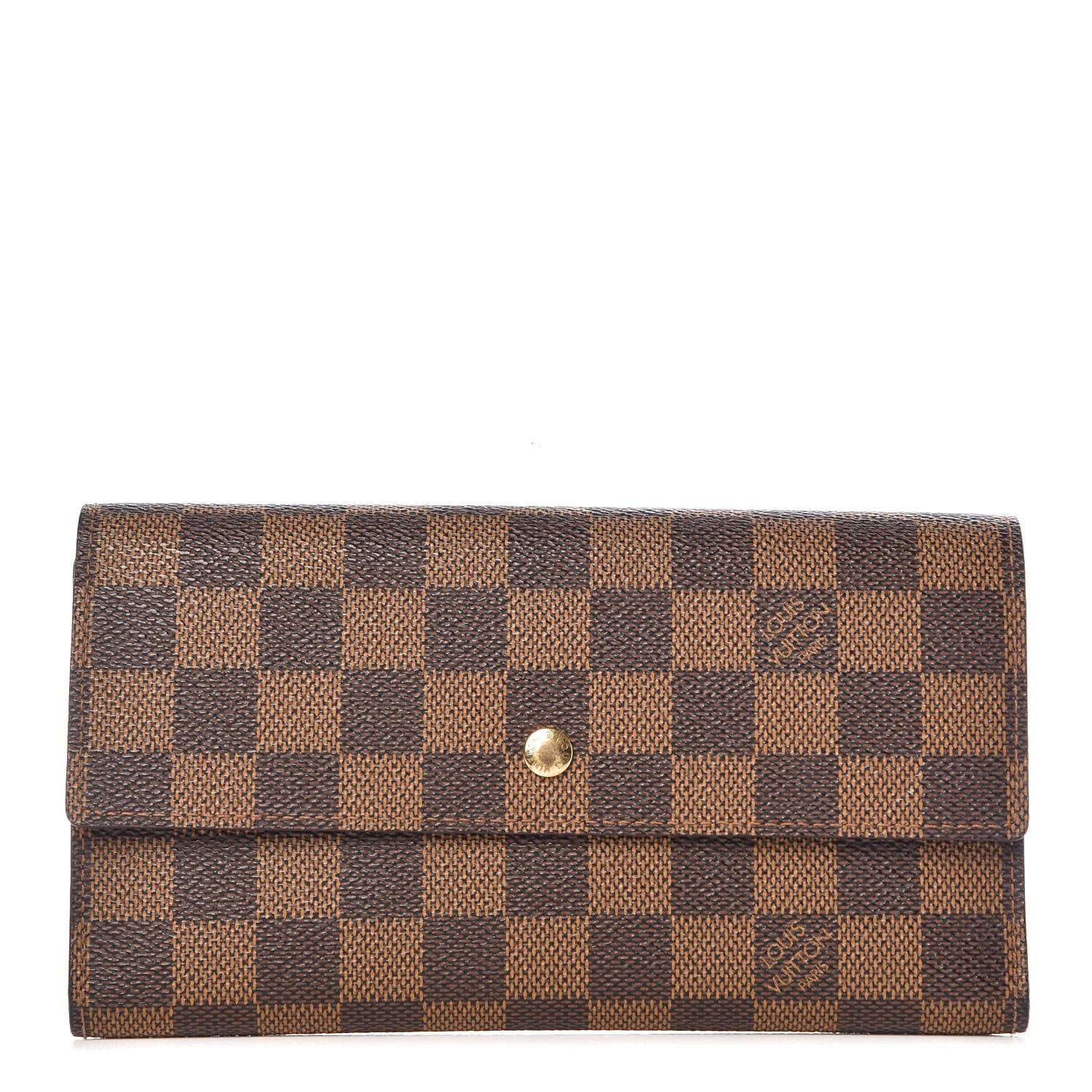 Louis Vuitton Damier Ebene Porte Tresor International Wallet 1 of 10