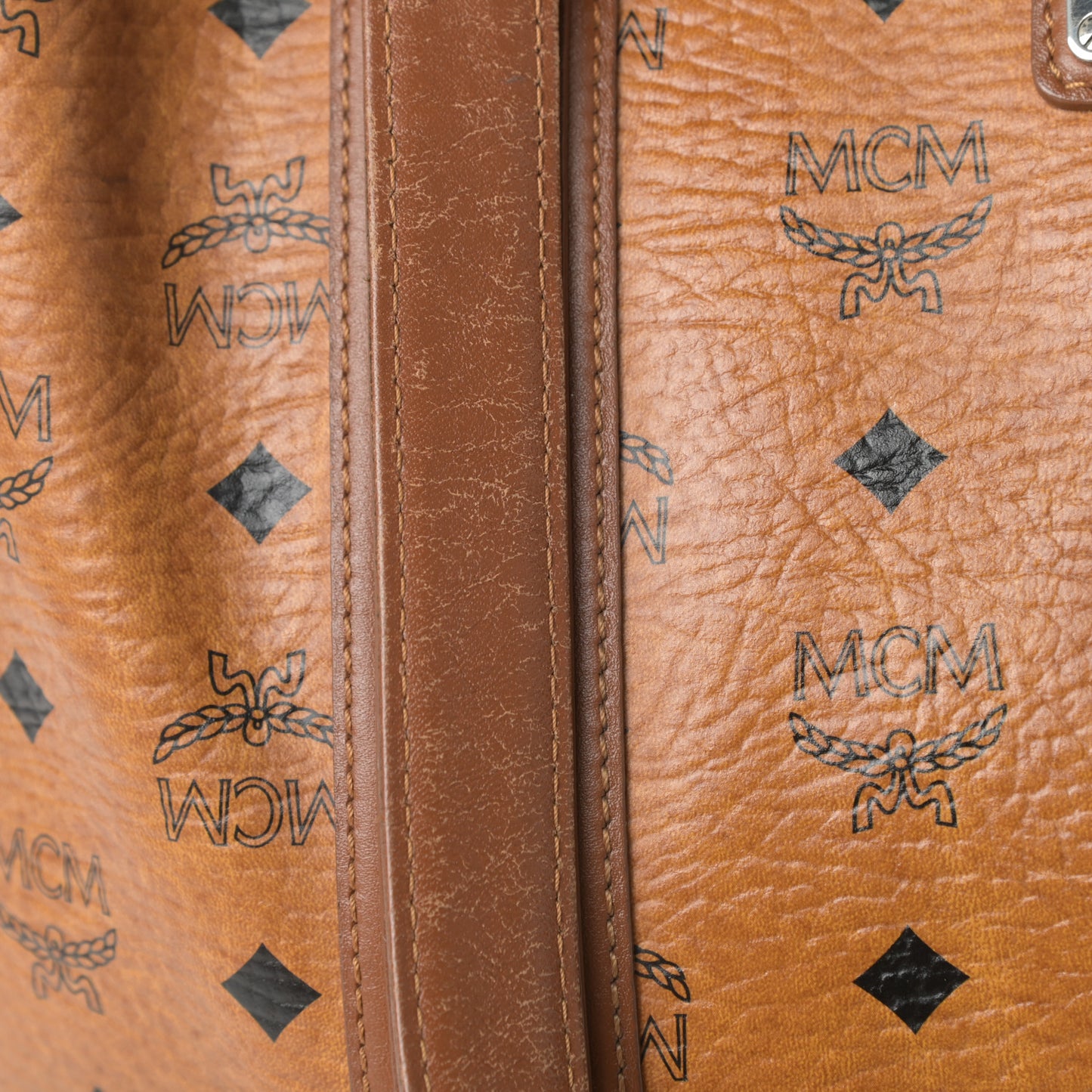 Visetos Shopping Tote Cognac