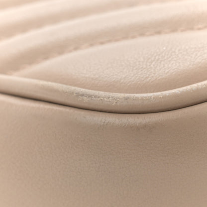 Saint Laurent Calfskin Matelasse Monogram Lou Camera Bag Nude Powder 14 of 14