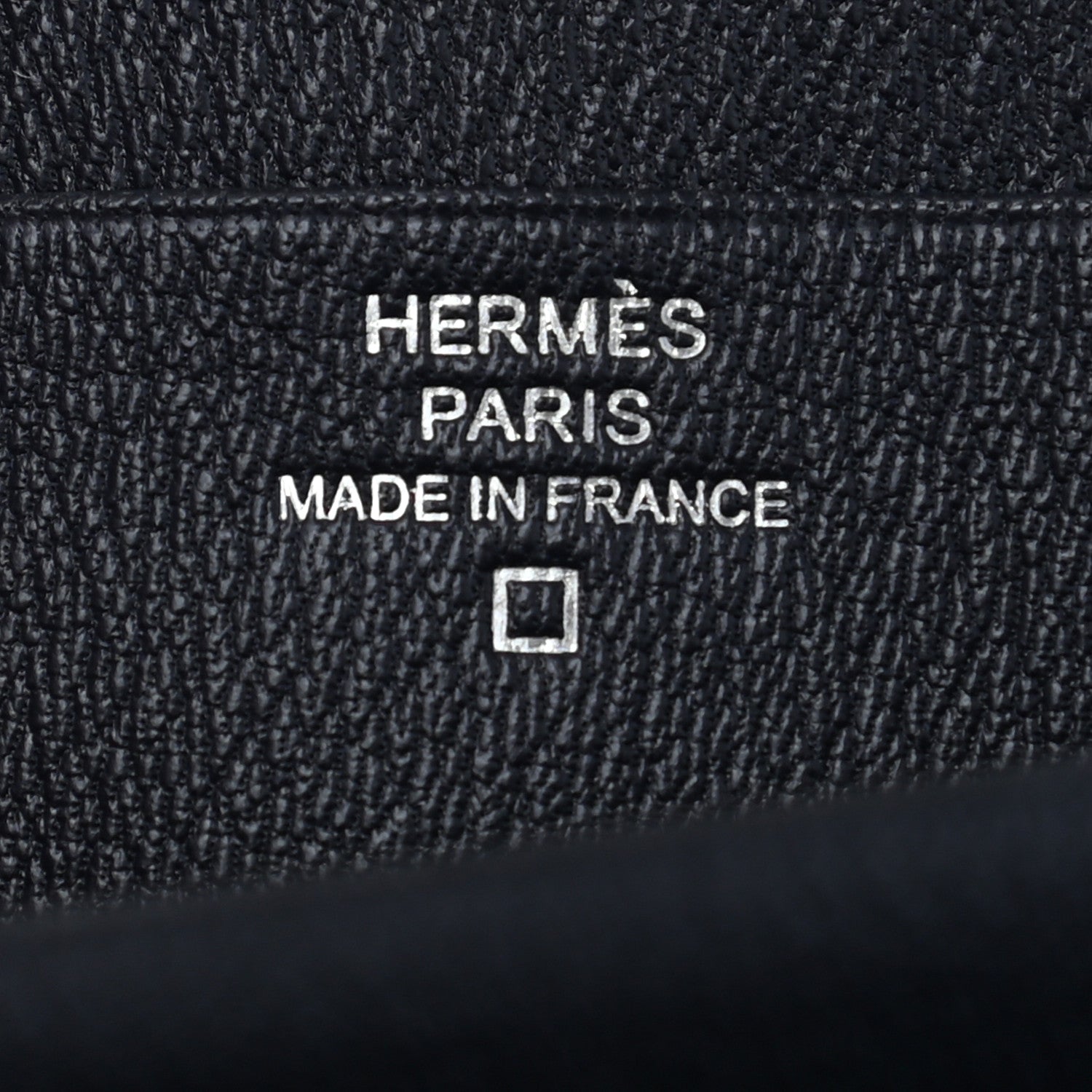 Hermes Matte Alligator Lizard Bearn Wallet Bleu Marine Ombre 7 of 9