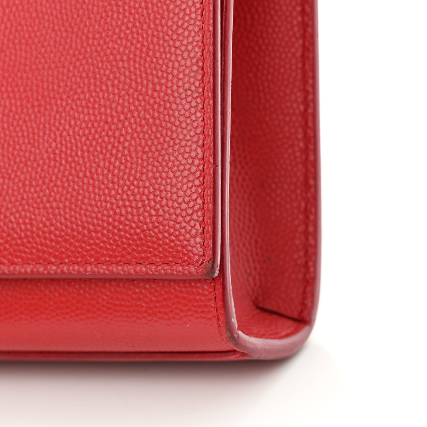 Grain De Poudre Small Monogram Kate Satchel Red