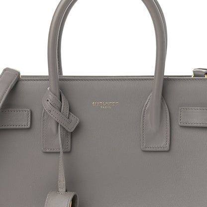 Saint Laurent Calfskin Baby Sac de Jour Fog 8 of 13