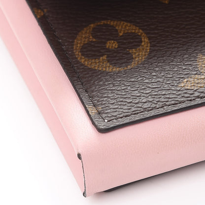 Louis Vuitton Monogram Flore Wallet Rose Ballerine 9 of 10