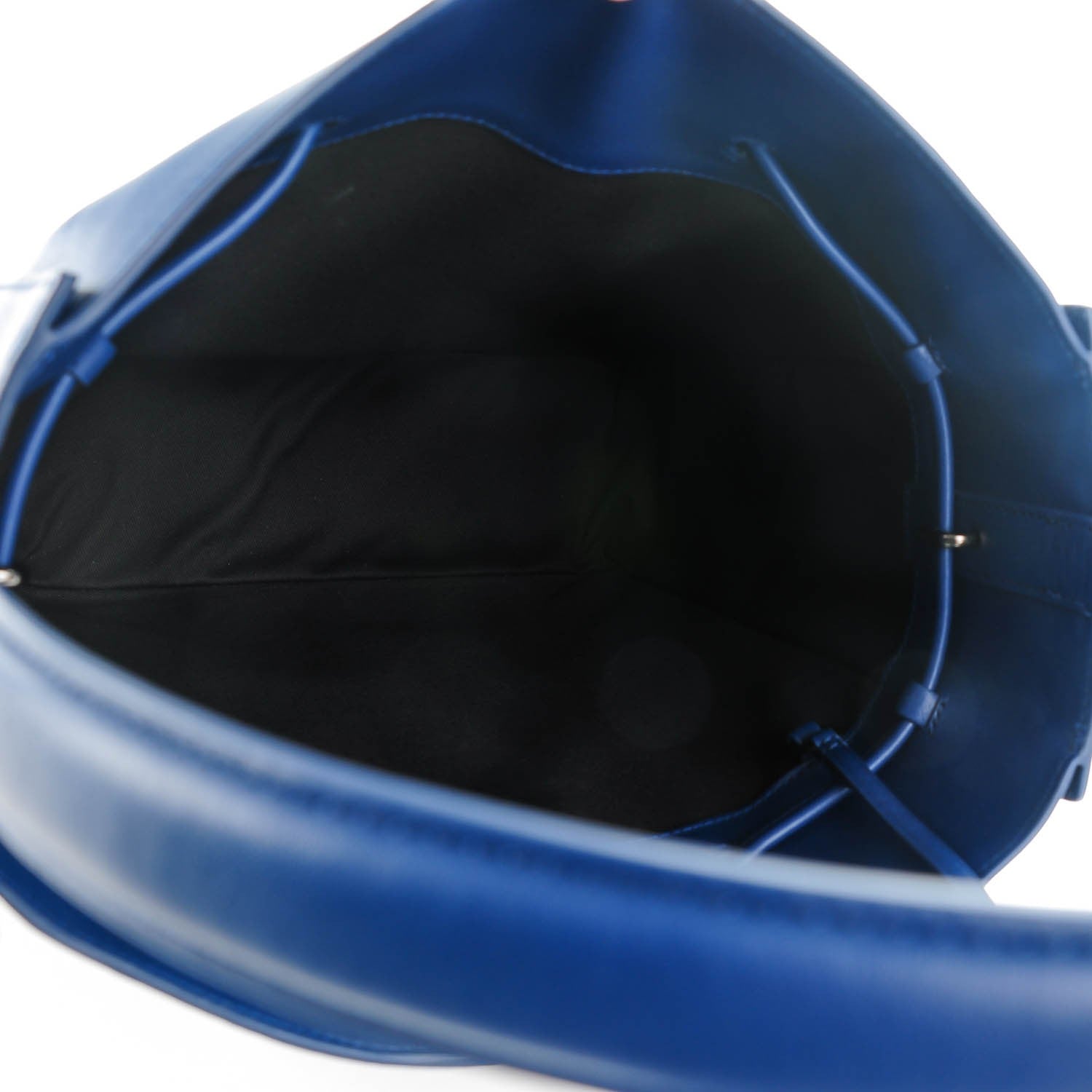3.1 Phillip Lim 3.1 Smooth Calfskin Large Soleil Bucket Bag Midnight Blue 6 of 9