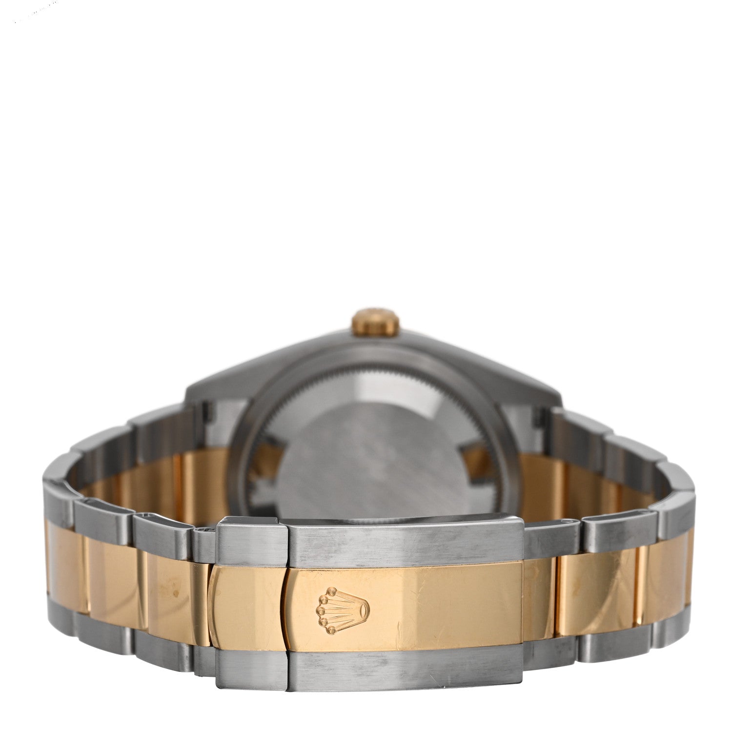 Rolex Stainless Steel 18K Yellow Gold 36mm Oyster Perpetual Datejust Watch Golden Palm 126233 3 of 5