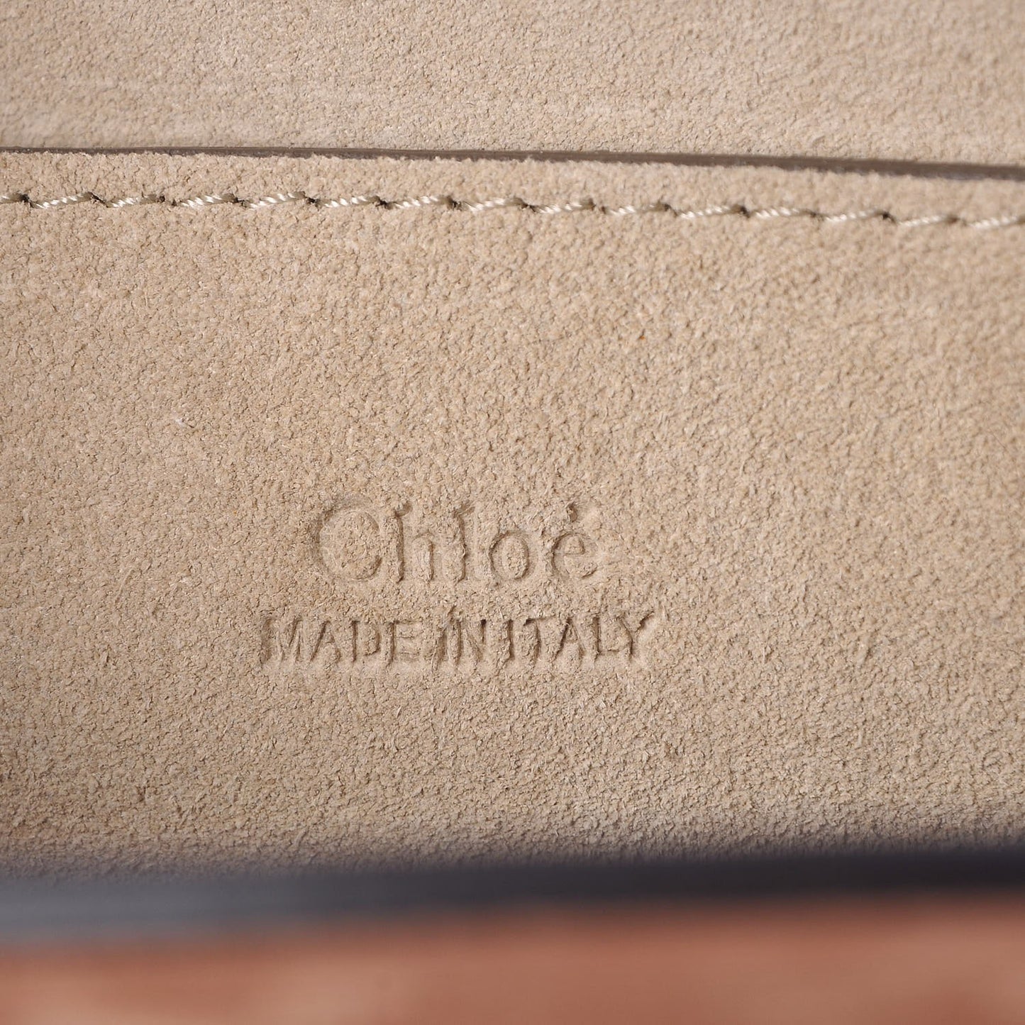 Goatskin Suede Small Pixie Bag Nougat