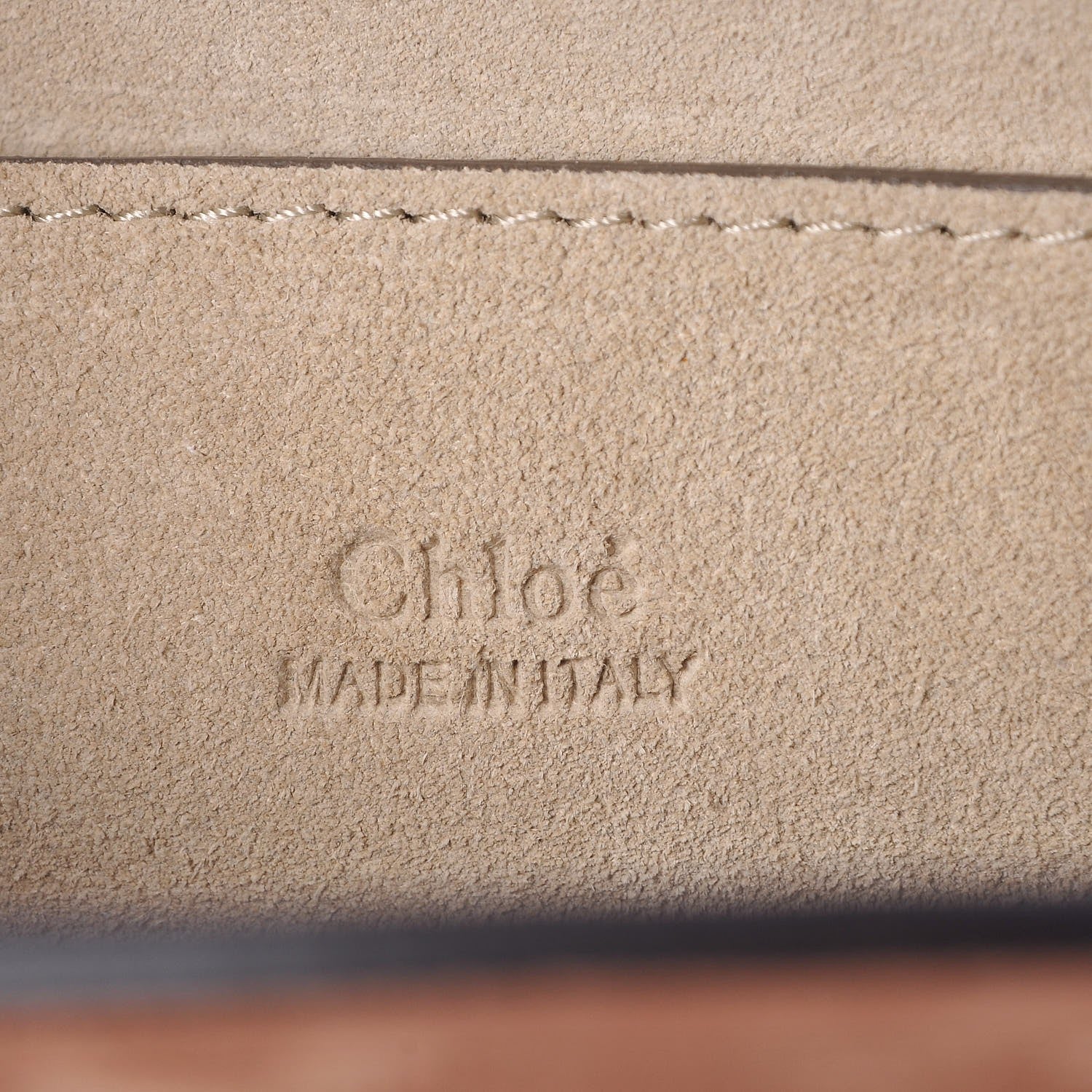 Chloe Goatskin Suede Small Pixie Bag Nougat 6 of 7