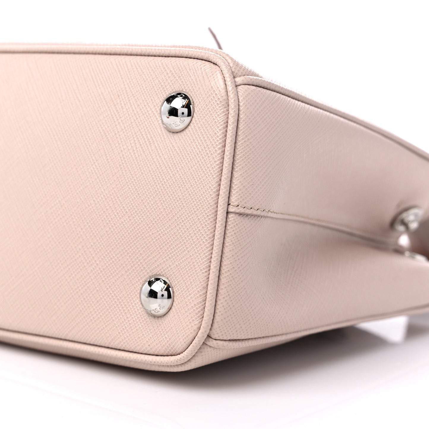 Saffiano Lux Micro Galleria Shoulder Bag Ninfea